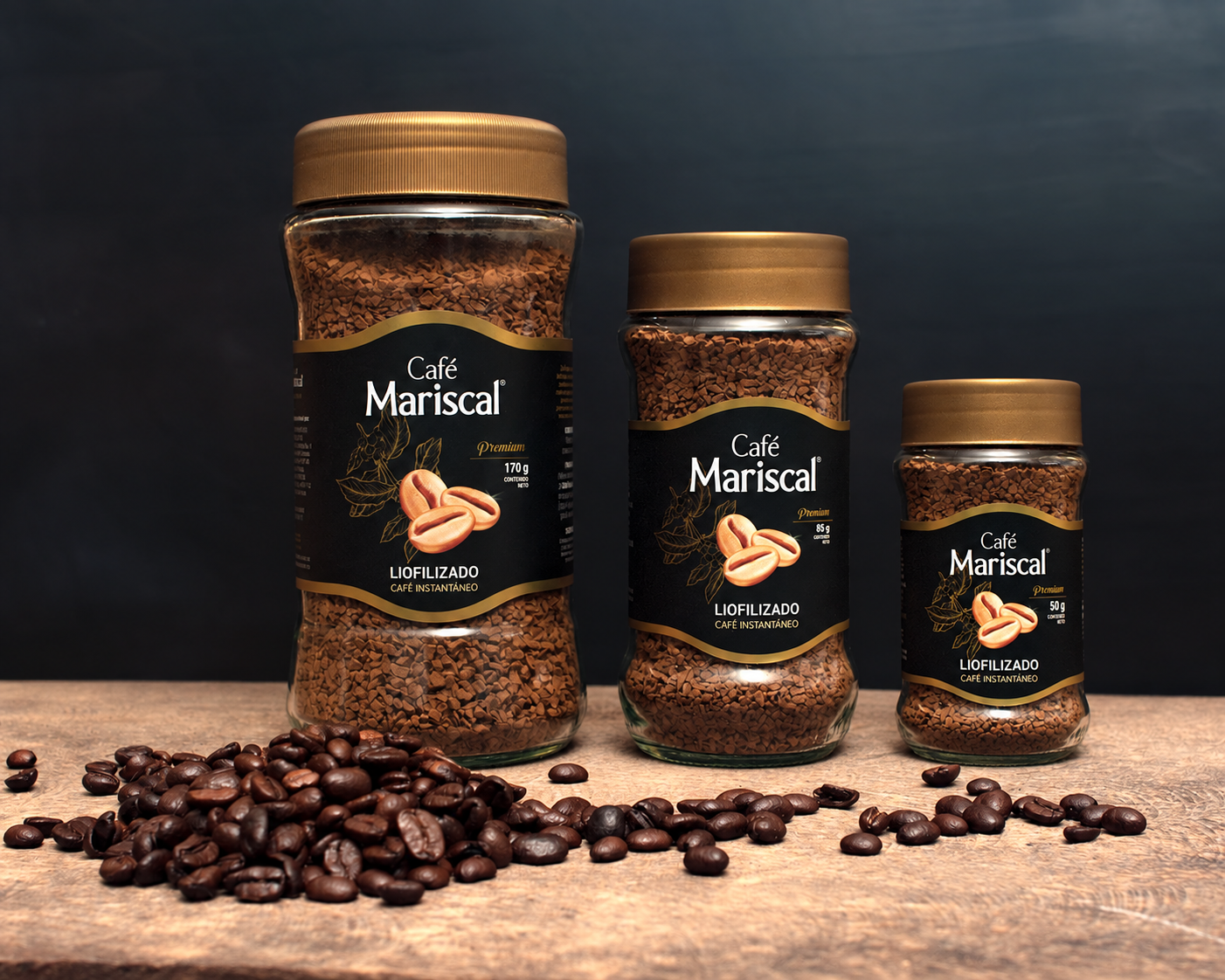 Café Mariscal Instantáneo Liofilizado