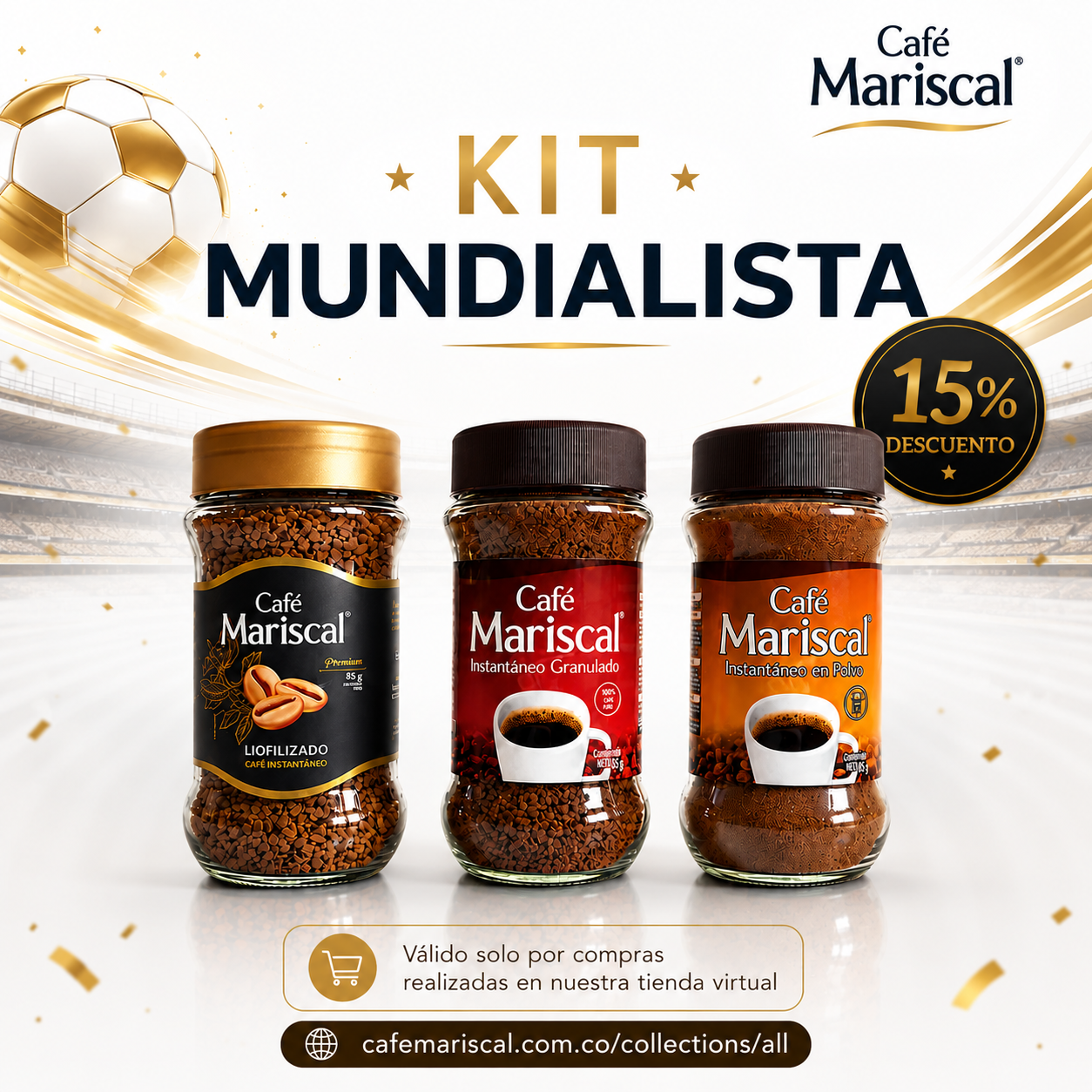 Kit mundialista soluble x 85 G