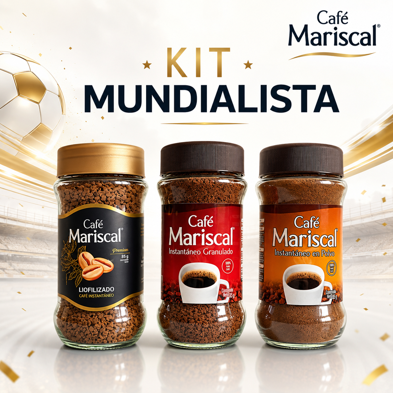 KIT MUNDIALISTA SOLUBLE X 85G