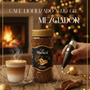 <h4>Kit Soluble</h4><p class="resumen">  Contiene: mezclador + Café Premium Liofilizado x 170gr</p>